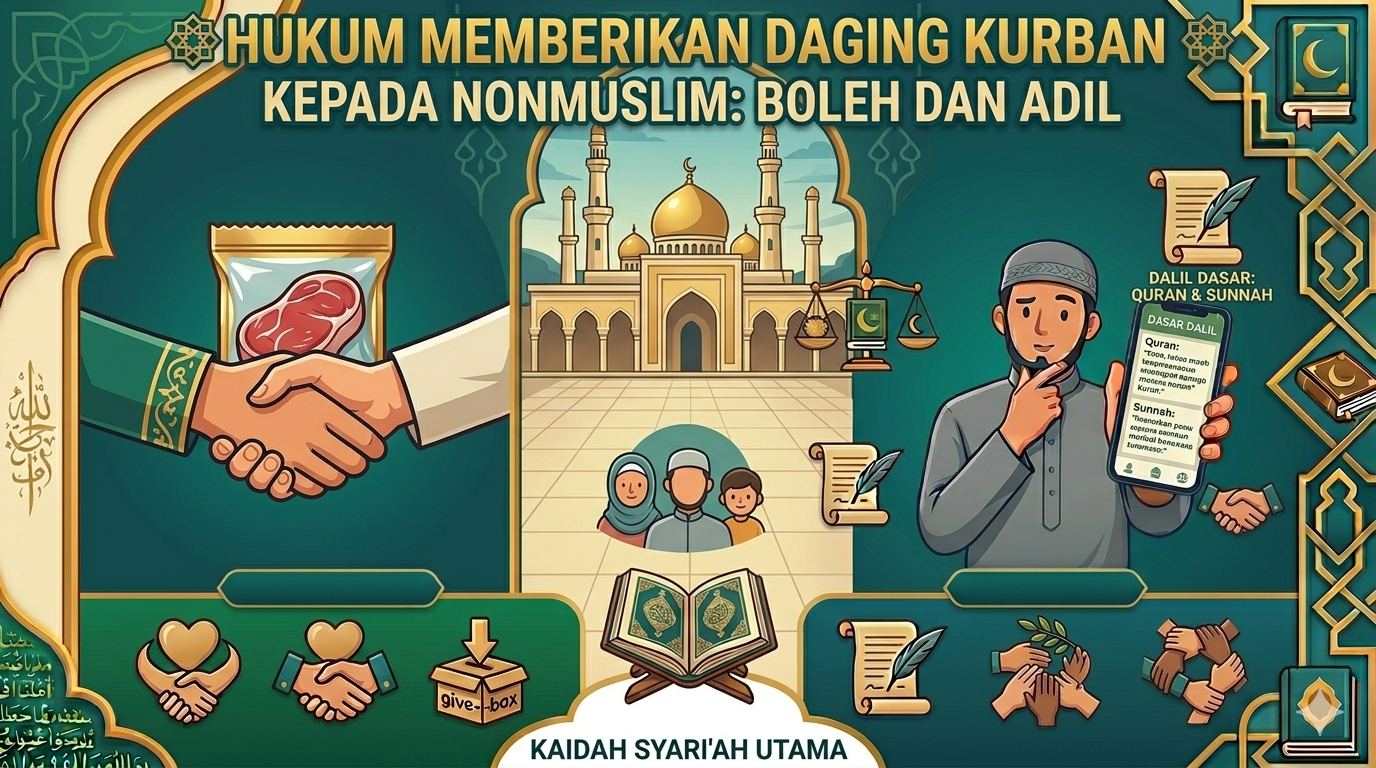 Hukum Memberikan Daging Kurban kepada Nonmuslim