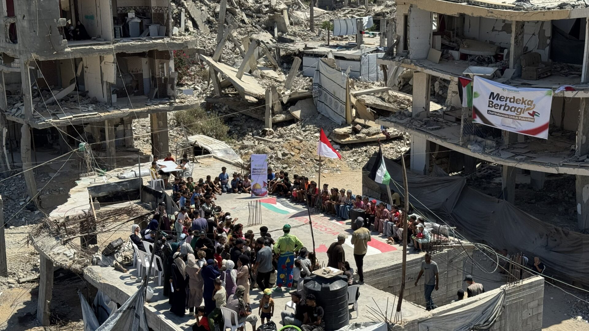 Semangat Kemerdekaan Indonesia Hadir di Gaza, Menguatkan Persaudaraan dan Harapan Anak-Anak Palestina
