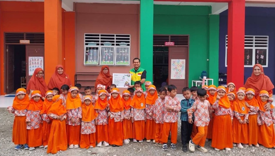 YAKESMA Aceh dan TKIT Ar-Rahmah Perkuat Kolaborasi Infaq Celengan Tamasa, Salurkan Donasi Rp11,5 Juta