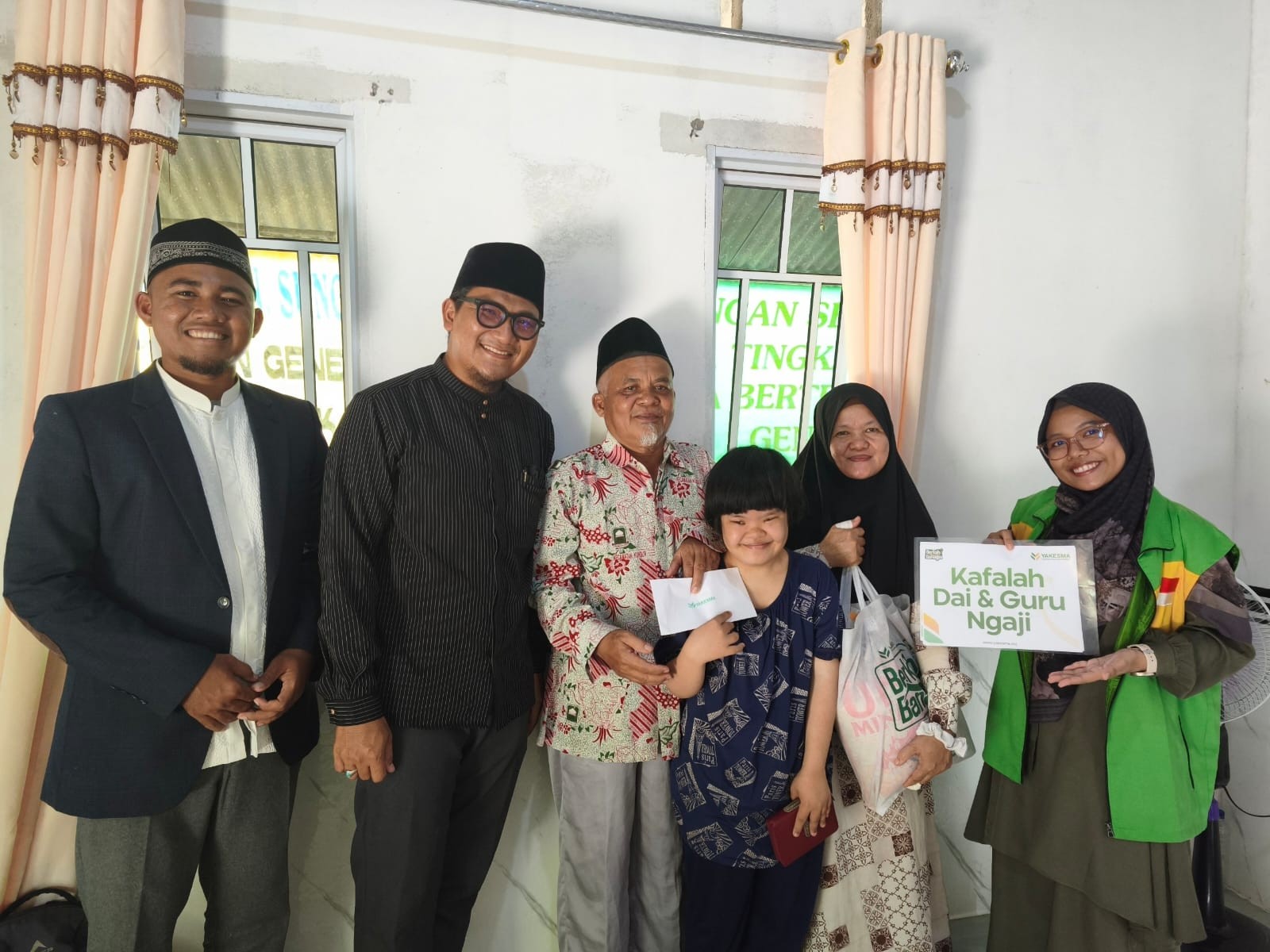 LAZNAS YAKESMA Kepulauan Riau Apresiasi Dedikasi Guru Ngaji Pulau Kundur