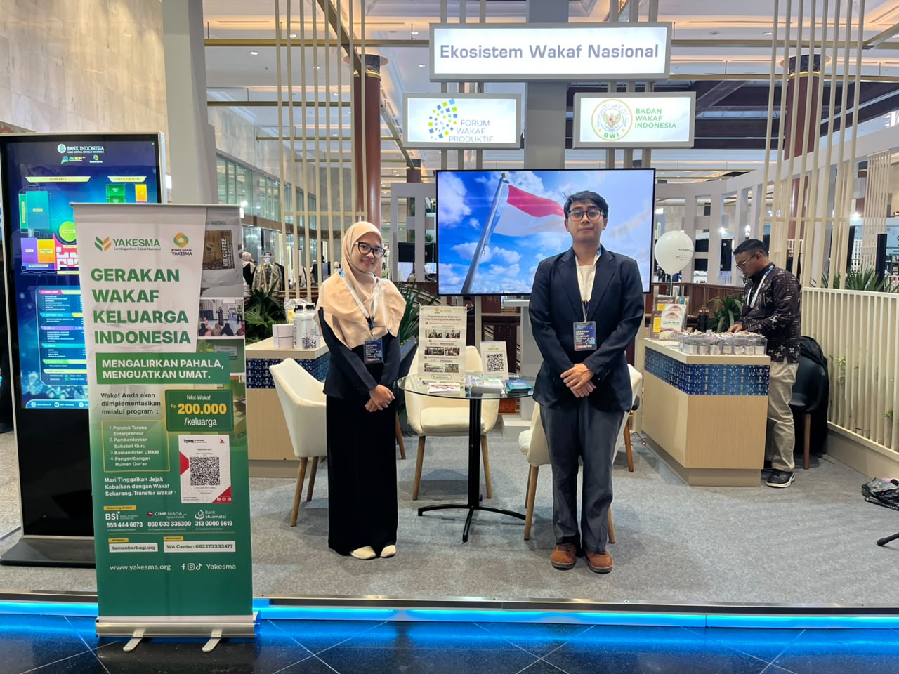 Power Wakaf YAKESMA Hadir di Hari Keempat ISEF 2026, Perluas Edukasi Wakaf Produktif